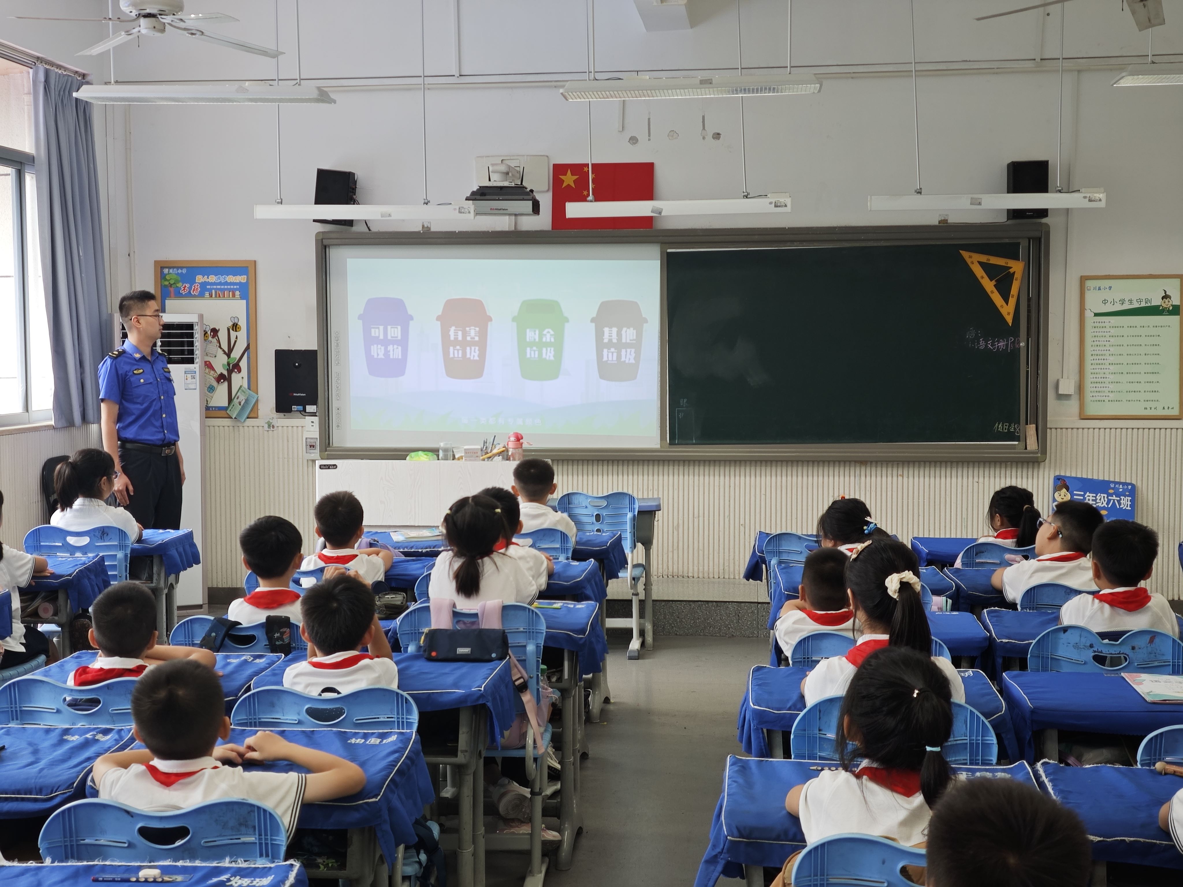 铜元局街道云满庭社区秋季开学第一课垃圾分类进校园-重庆市南岸区人民政府网