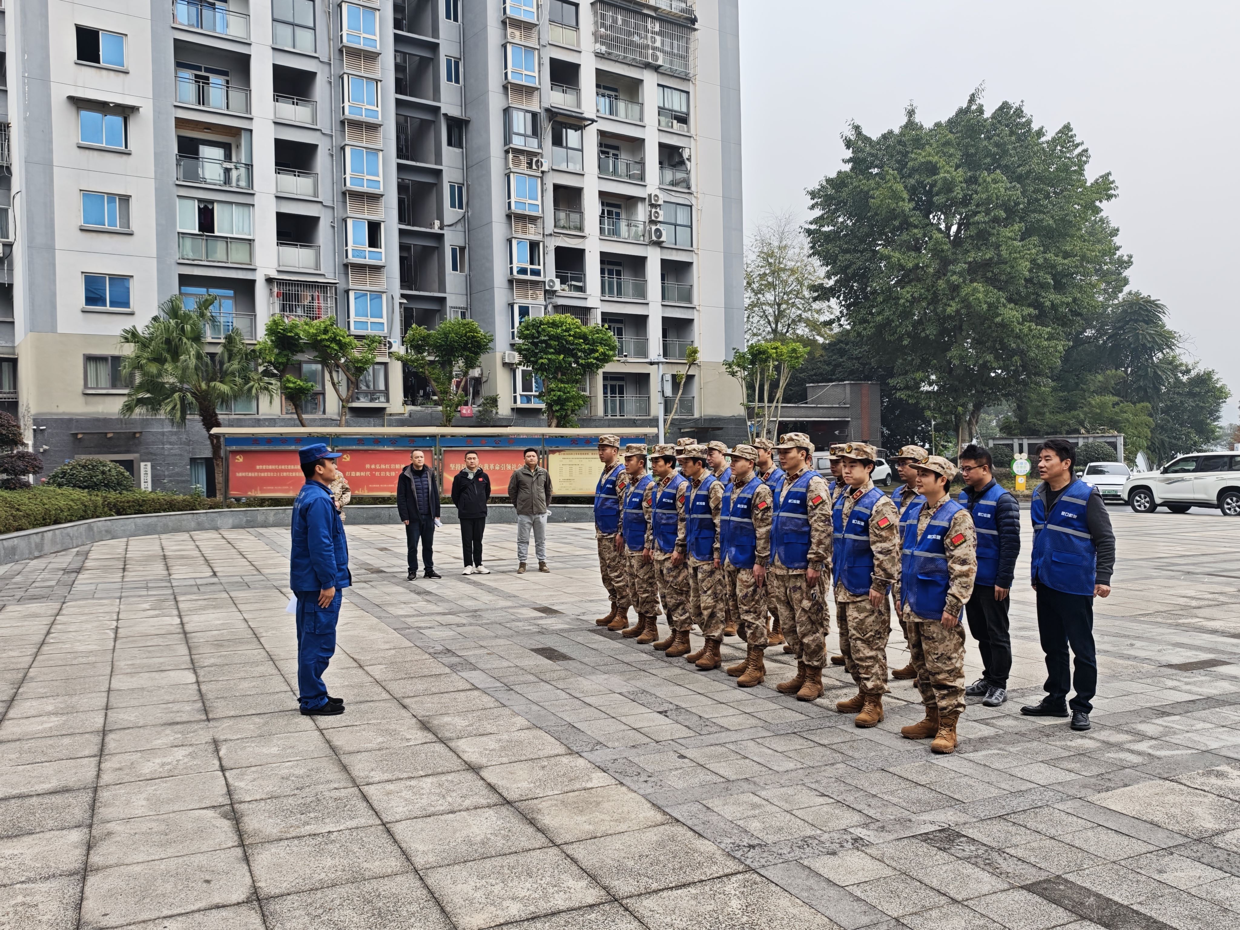峡口镇顺利完成应急救援人装点验工作-重庆市南岸区人民政府网